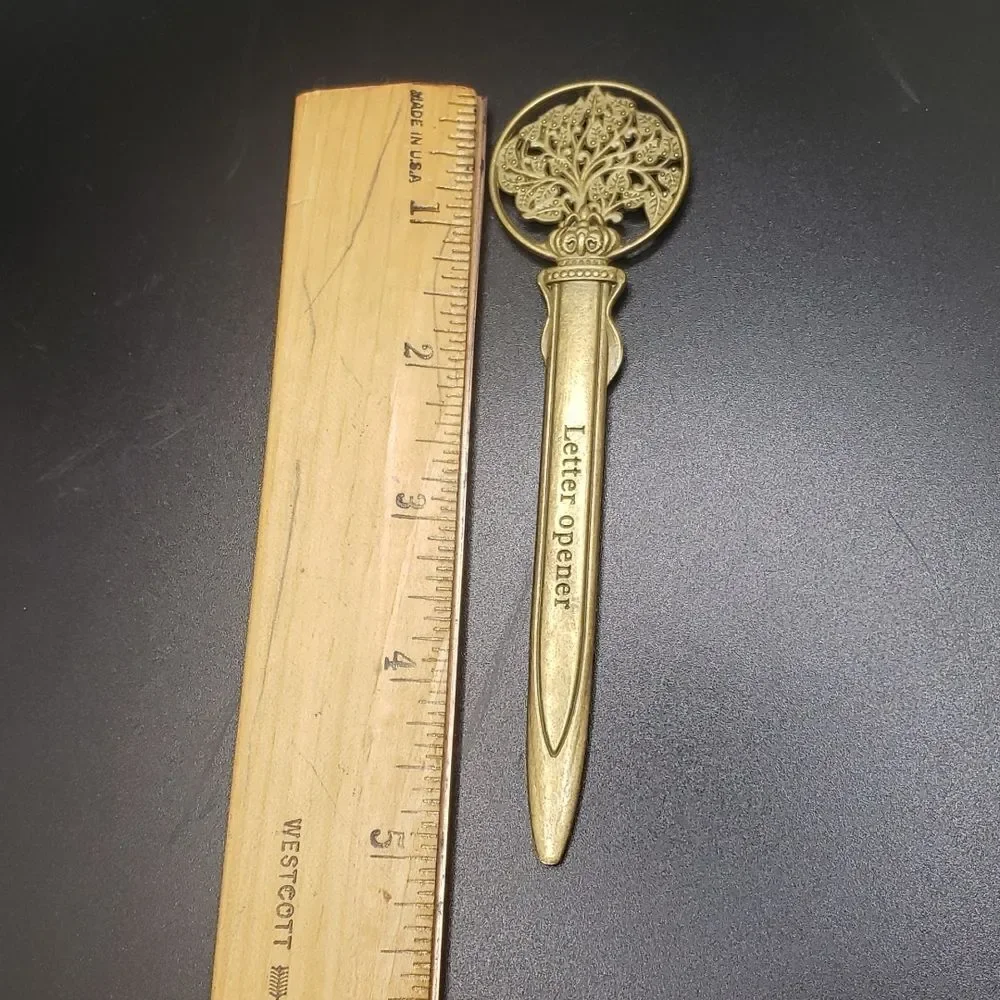 BRONZE tree of life Utility Letter opener